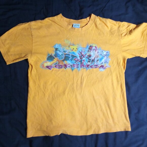 Vintage Nintendo Pokemon Graphic T-Shirt Youth - Picture 2 of 7